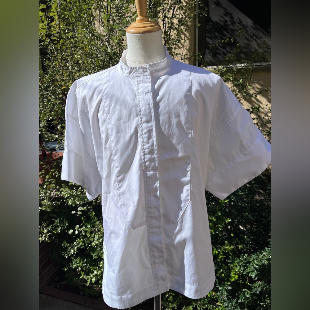 Rag & Bone "Laura" top with short kimono sleeves and tonal appliqué’s - size XS